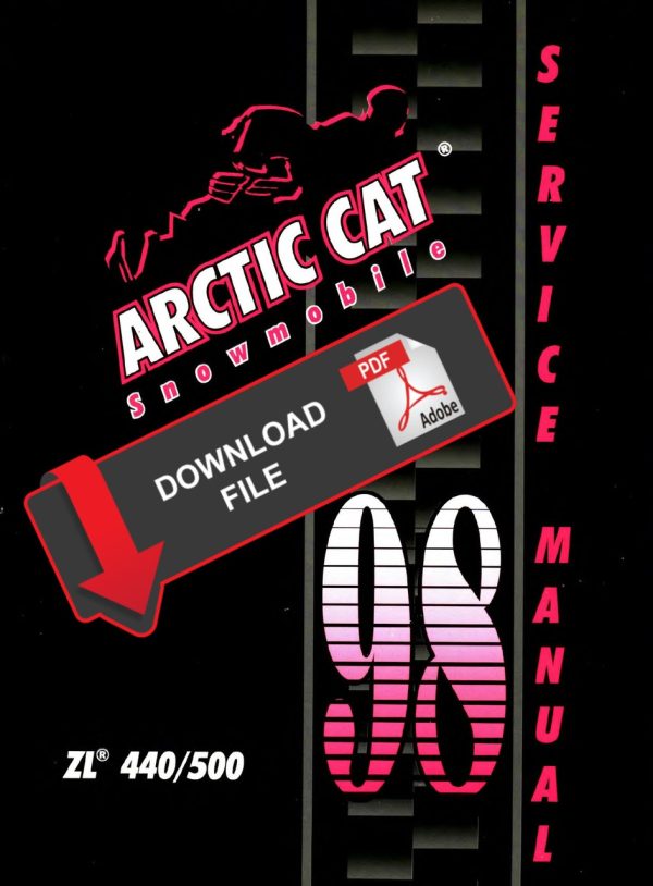 Arctic Cat 1998 ZL 500 Service Manual