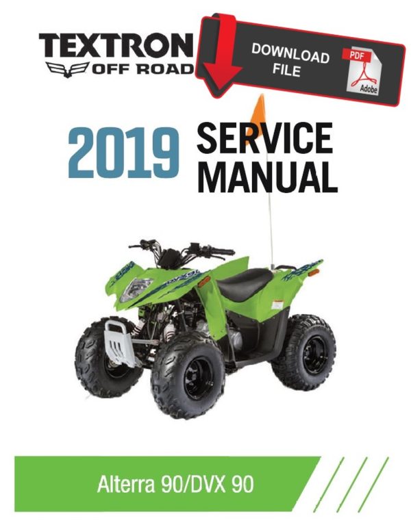 Textron Arctic Cat 2019 Alterra 90 Service Manual