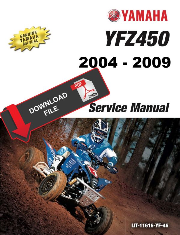 Yamaha 2006 YFZ450 Service Manual