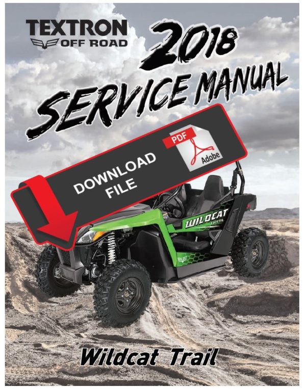 Textron Arctic Cat 2018 Wildcat Trail Limited Service Manual