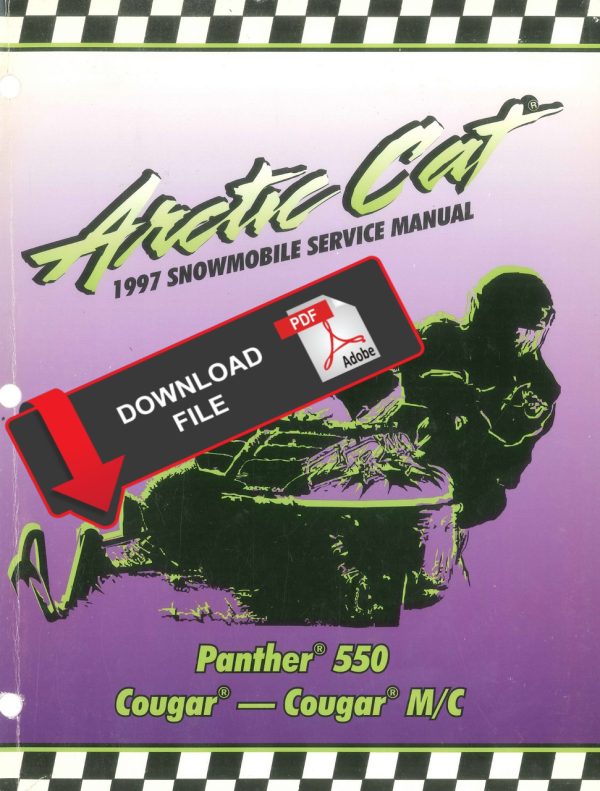 Arctic Cat 1997 Cougar Mountain Cat Service Manual