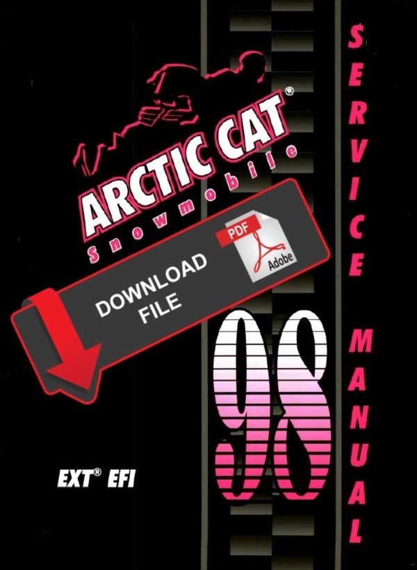 Arctic Cat 1998 EXT 580 EFI Service Manual