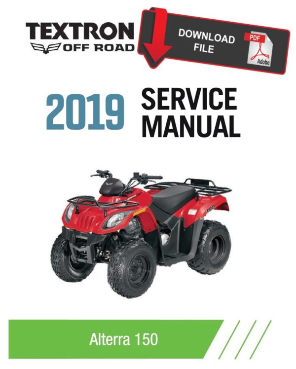 Textron Arctic Cat 2019 Alterra 150 Service Manual