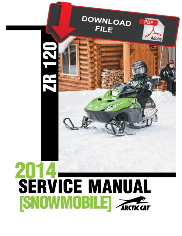 Arctic Cat 2014 ZR 120 Service Manual