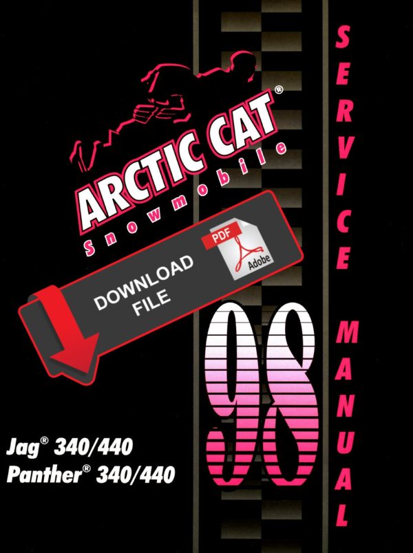 Arctic Cat 1998 Jag 340 Service Manual