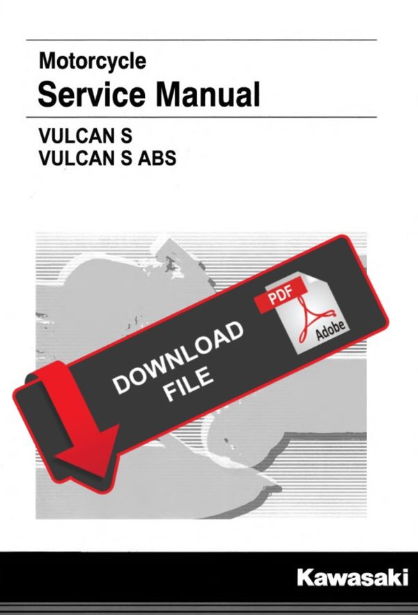 Kawasaki 2019 Vulcan 650 S Service Manual