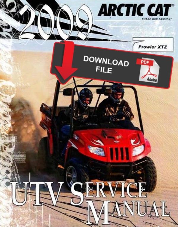 Arctic Cat 2009 Prowler XTZ Service Manual