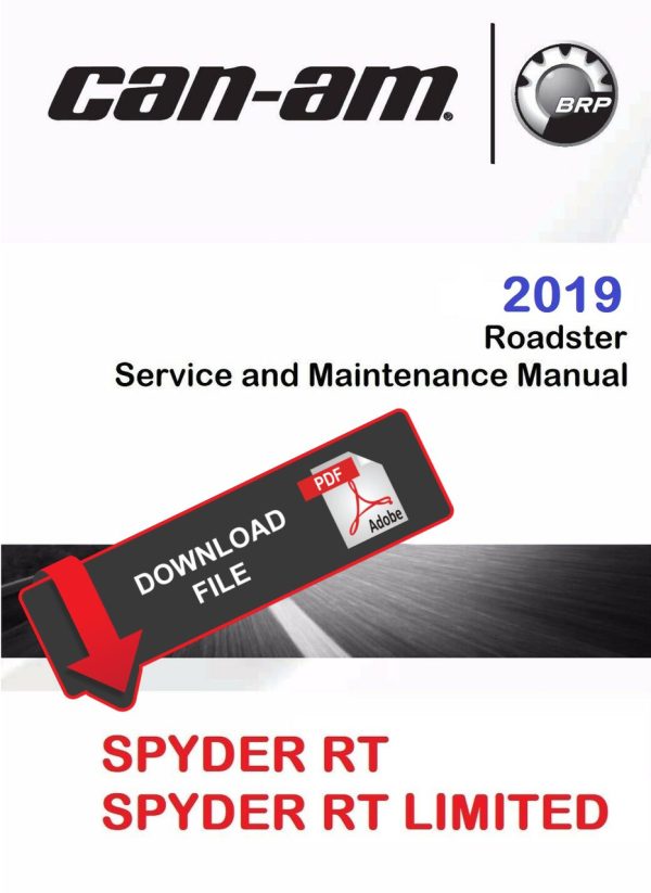 Can-Am 2019 Spyder RT Service Manual