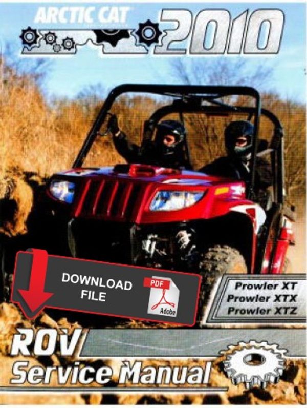 Arctic Cat 2010 Prowler XT Service Manual