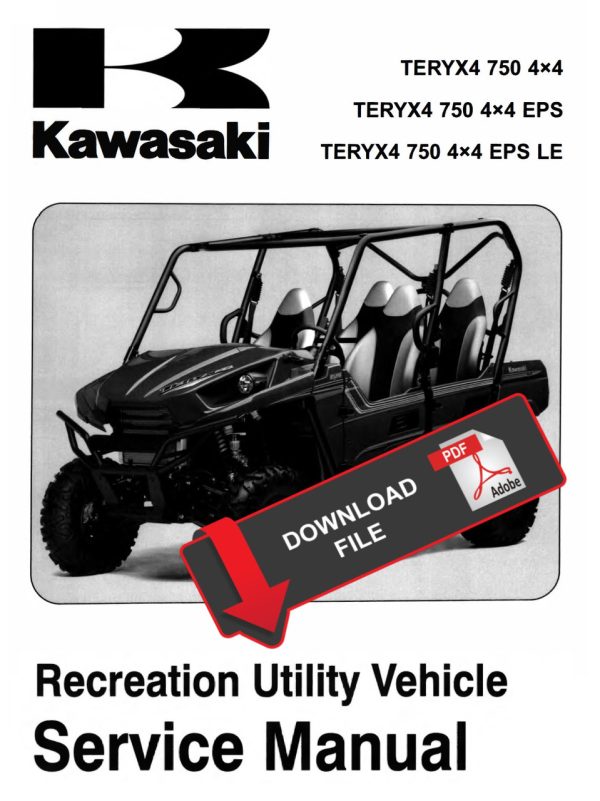 Kawasaki 2013 Teryx4 750 4x4 EPS Service Manual