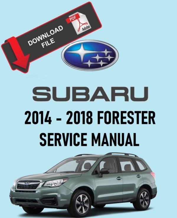 Subaru 2015 Forester Service Manual