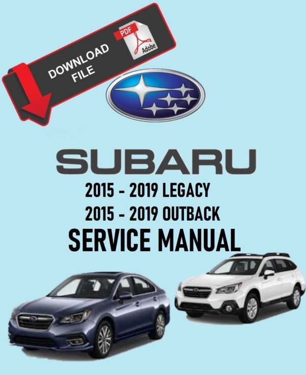 Subaru 2017 Outback 2.5i Limited Service Manual