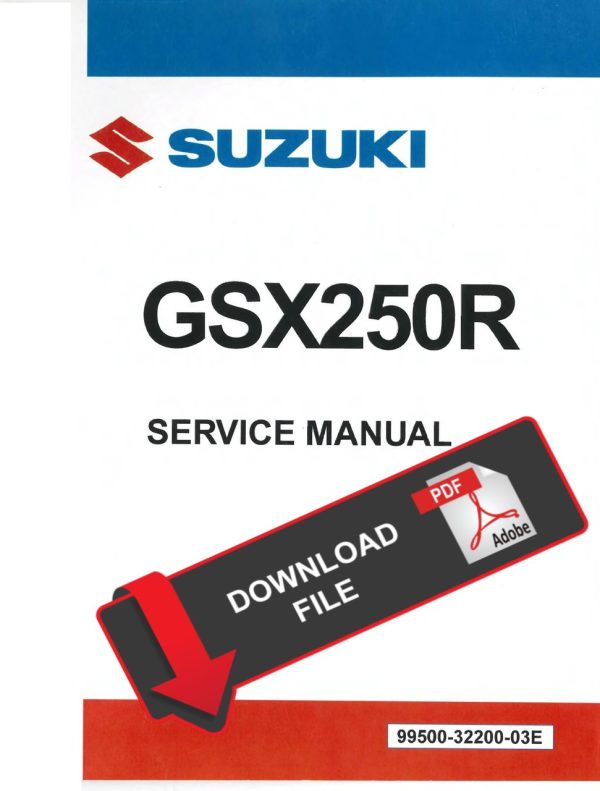 Suzuki 2018 GSX 250R Service Manual