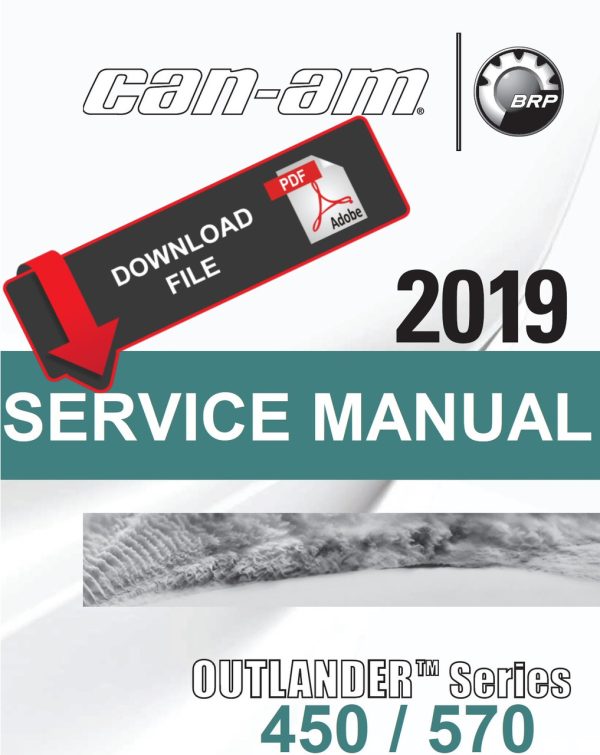 Can-Am 2019 Outlander 450 T3 Service Manual