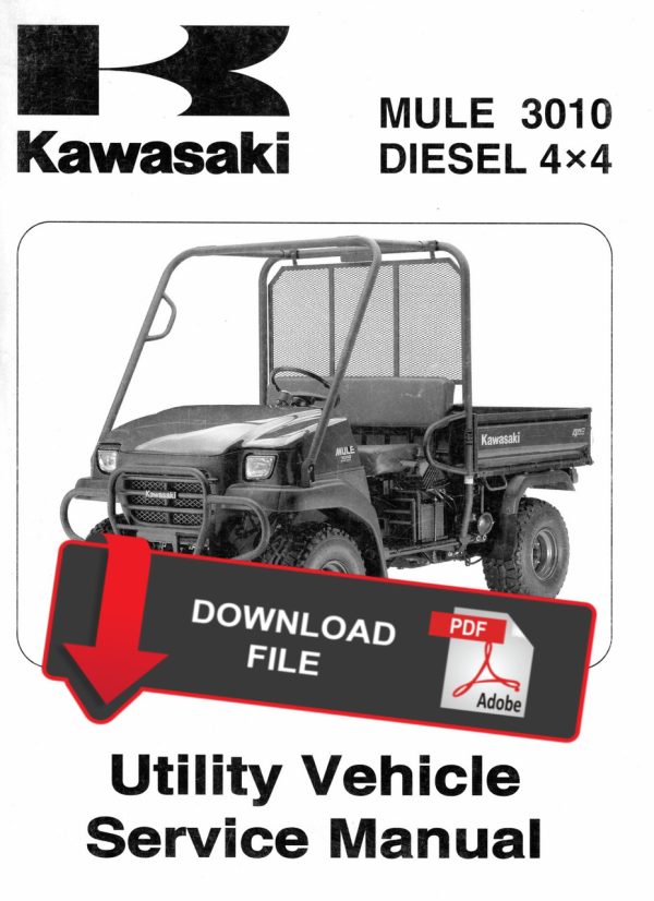 Kawasaki 2008 KAF 950 Diesel Service Manual