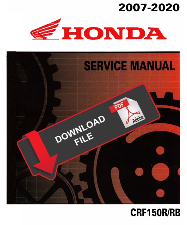 Honda 2012 CRF150R Service Manual