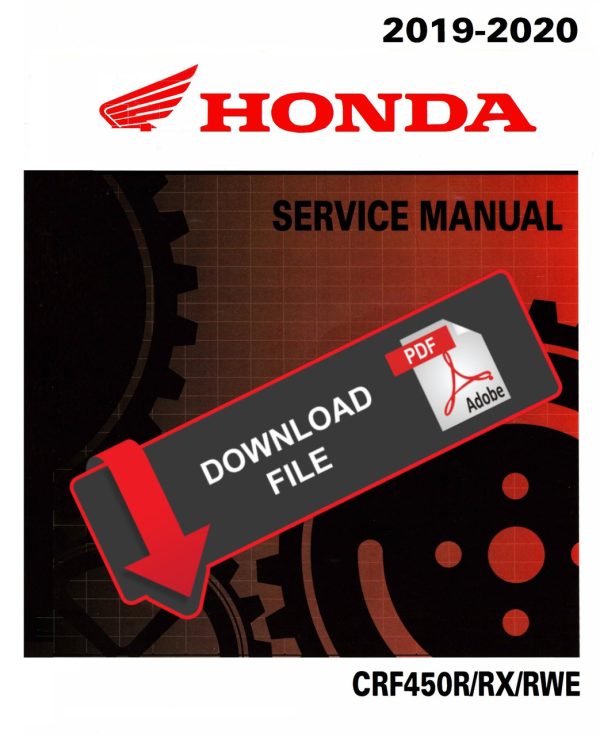 Honda 2019 CRF450R Service Manual