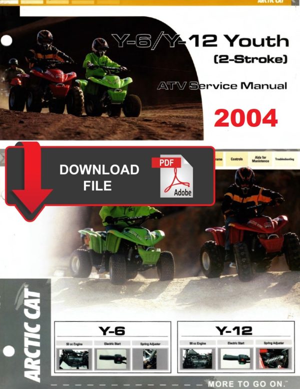 Arctic Cat 2004 Y-12 2-Stroke ATV Service Manual