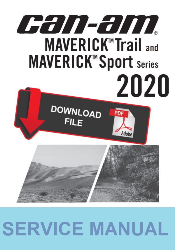 Can-Am 2020 Maverick Sport DPS 1000 Service Manual