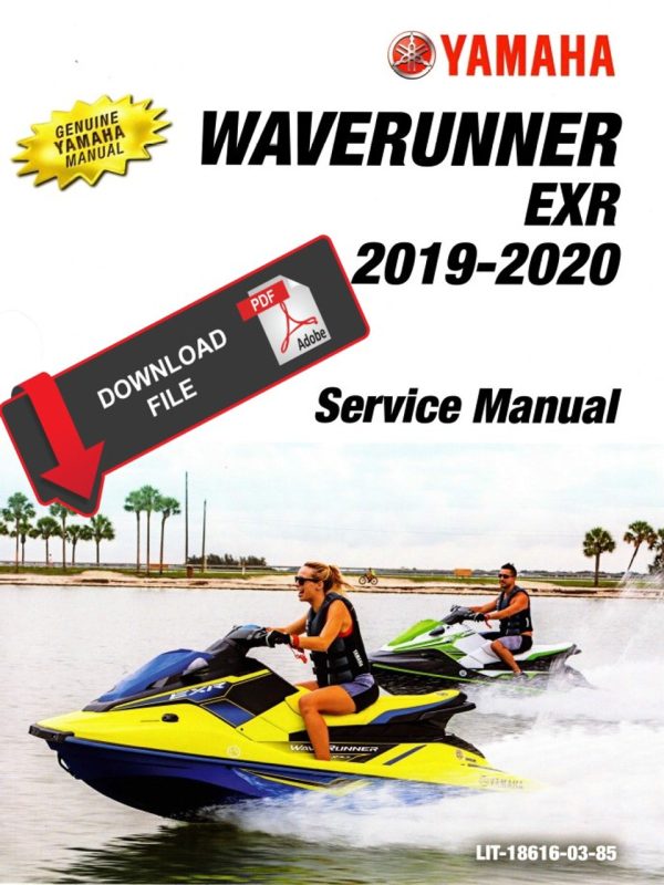 Yamaha 2019 Waverunner EXR Service Manual