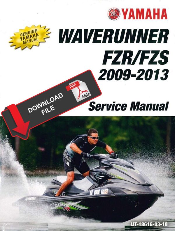 Yamaha 2010 Waverunner FZR Service Manual