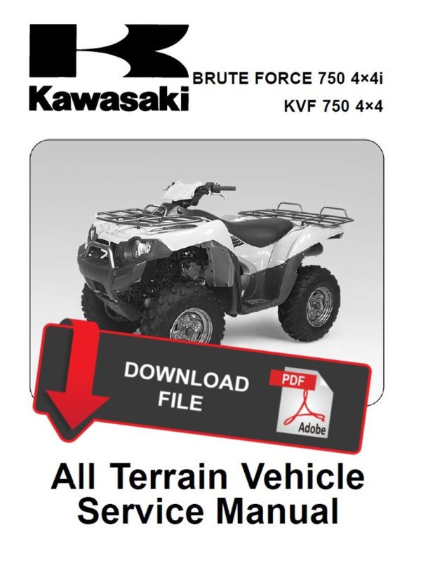 Kawasaki 2006 Brute Force 750 Service Manual