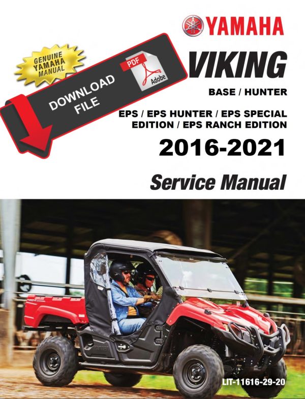 Yamaha 2020 Viking EPS Ranch Edition Service Manual