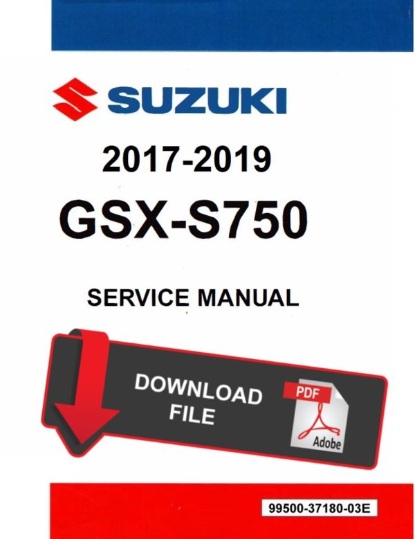 Suzuki 2019 GSX-S 750 Service Manual