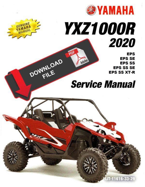 Yamaha 2020 YXZ1000R EPS SS SE Service Manual