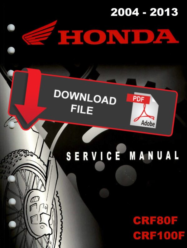 Honda 2004 CRF100F Service Manual