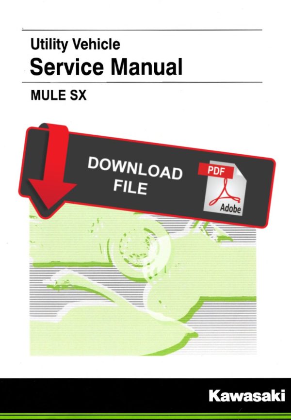 Kawasaki 2017 KAF 400 Service Manual