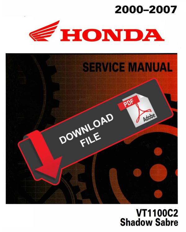 Honda 2007 VT1100C2 Shadow Sabre Service Manual