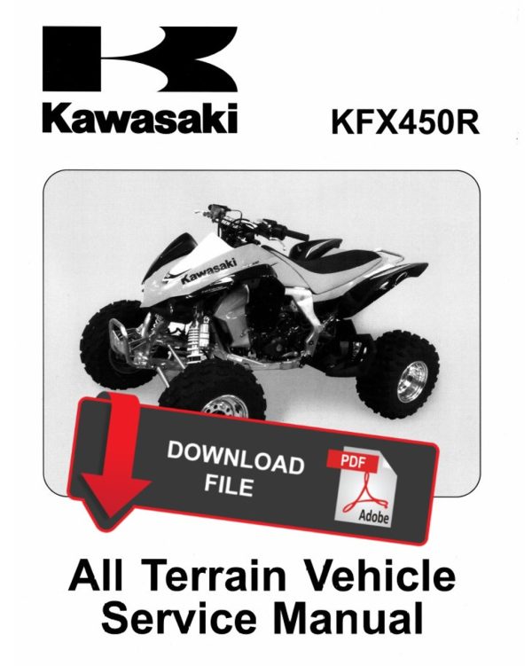 Kawasaki 2013 KFX450R Service Manual