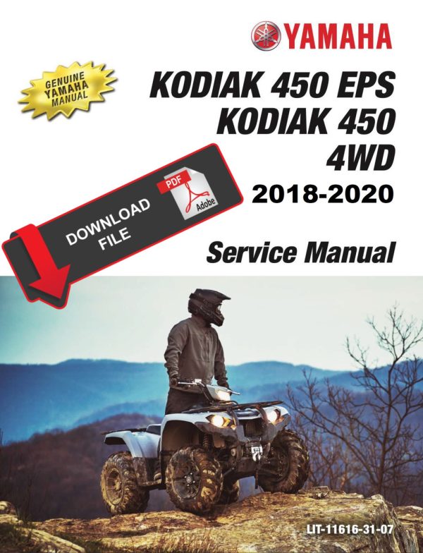 Yamaha 2020 Kodiak 450 EPS SE 4WD Service Manual