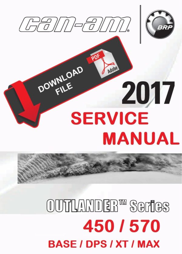 Can-Am 2017 Outlander 450 Service Manual