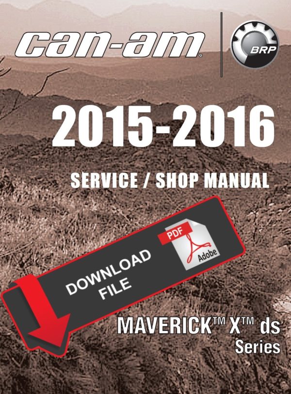 Can-Am 2016 Maverick X DS Turbo Service Manual