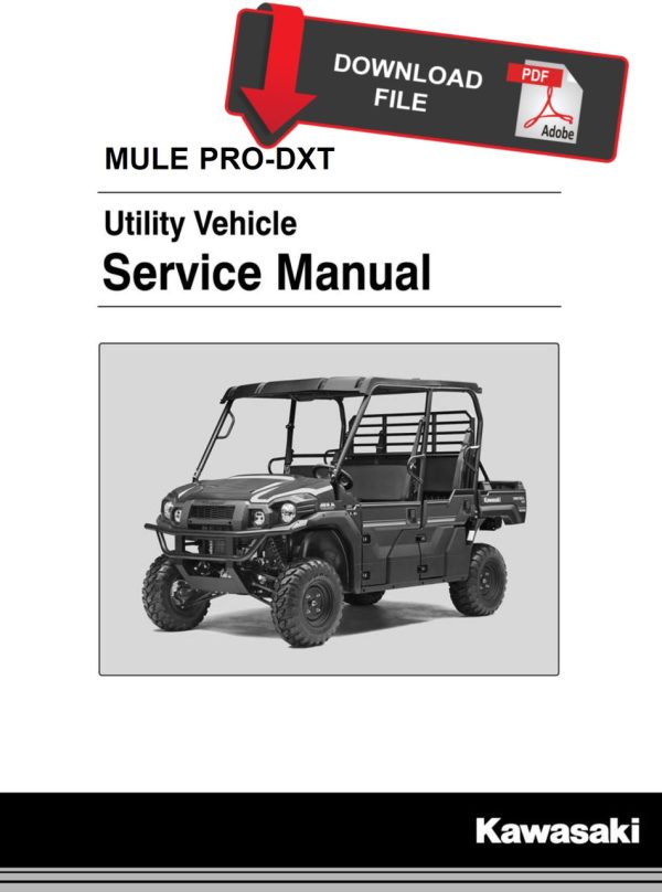 Kawasaki 2017 Mule Pro-DXT EPS LE Service Manual