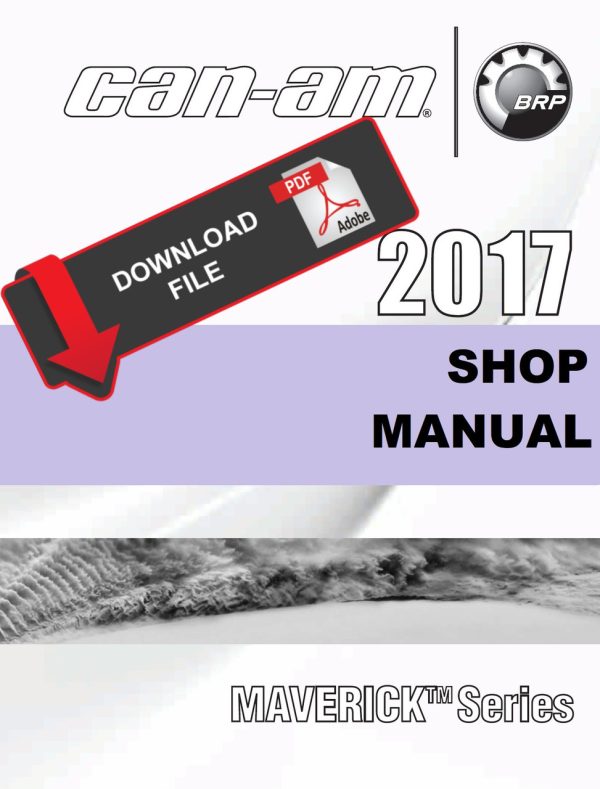 Can-Am 2017 Maverick MAX DPS 1000R Service Manual