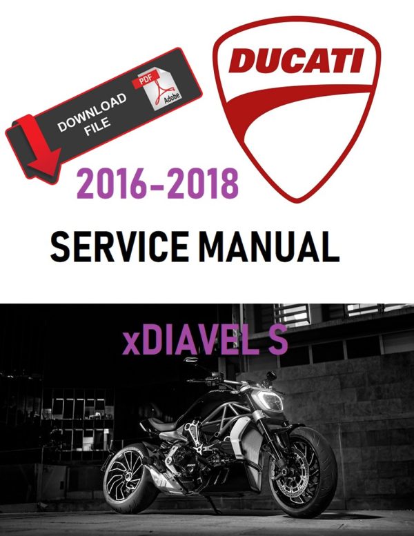 Ducati 2017 xDiavel S Service Manual