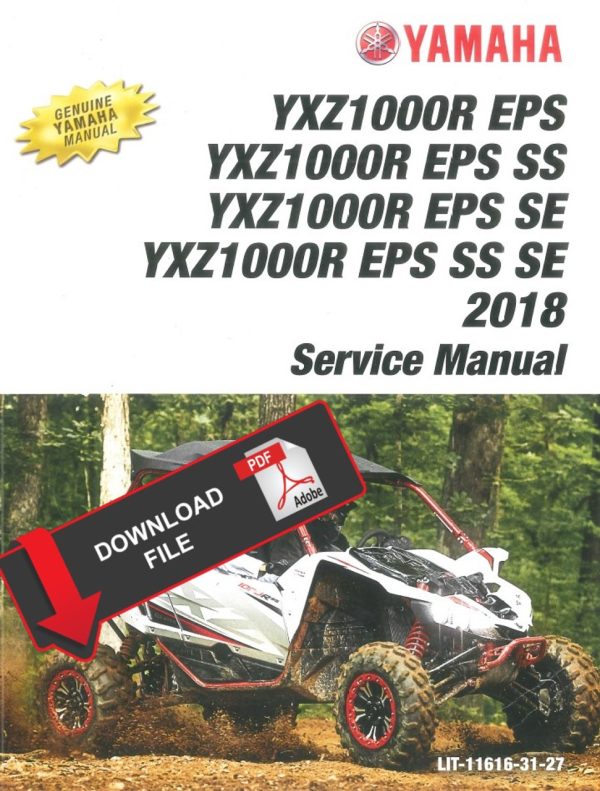 Yamaha 2018 YXZ1000R EPS SS Service Manual