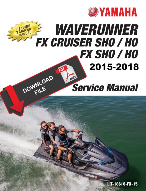 Yamaha 2016 Waverunner FX Cruiser HO Service Manual