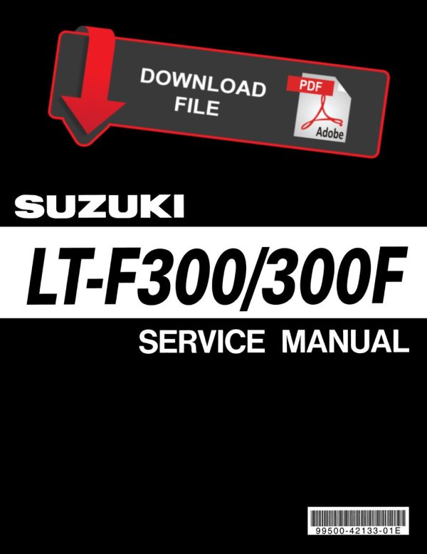 Suzuki 2001 King Quad 300 Service Manual