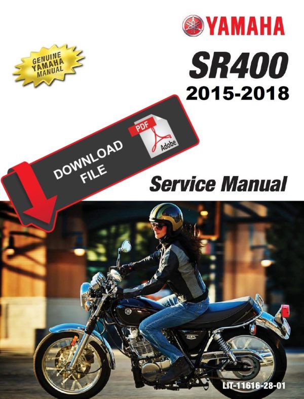 Yamaha 2016 SR400 Service Manual