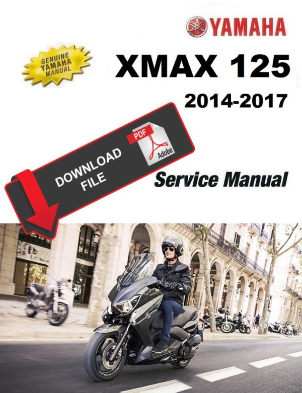 Yamaha 2015 XMAX 125 Service Manual