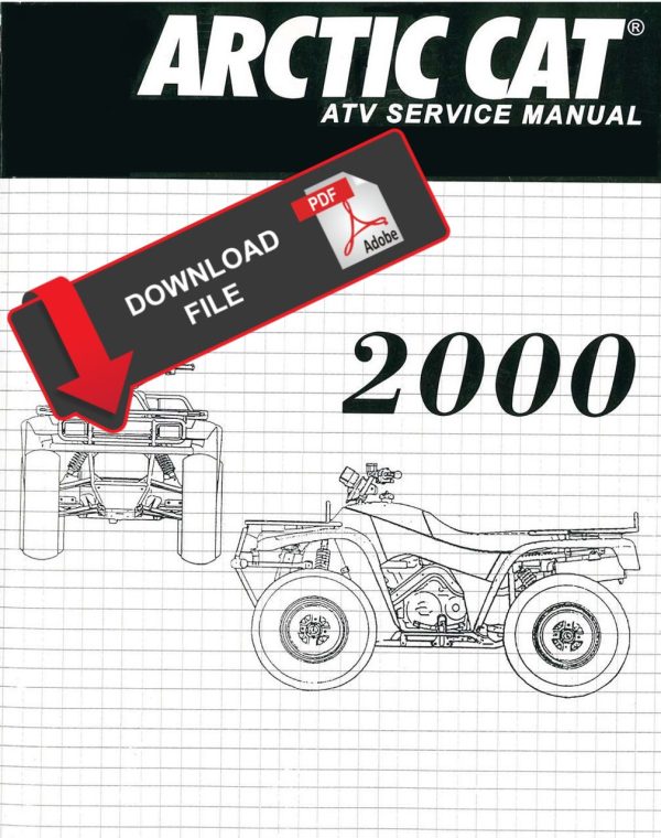 Arctic Cat 2000 ATV 250 2x4 Service Manual