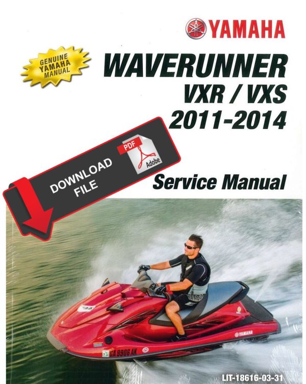 Yamaha 2012 Waverunner VXS Service Manual