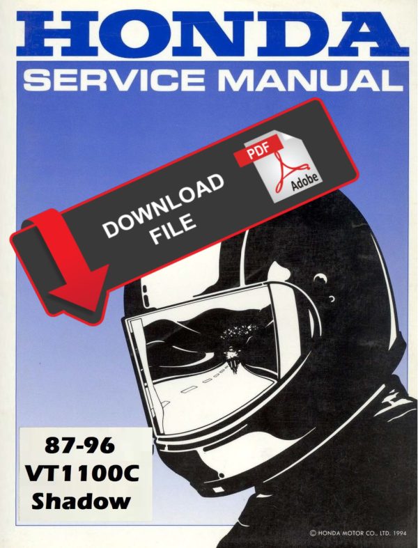 Honda 1994 VT1100 Shadow Service Manual