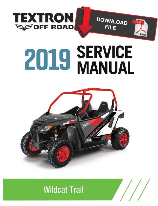 Textron Arctic Cat 2019 Wildcat Trail Limited Service Manual