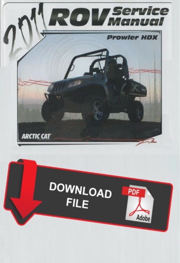 Arctic Cat 2011 Prowler HDX Service Manual