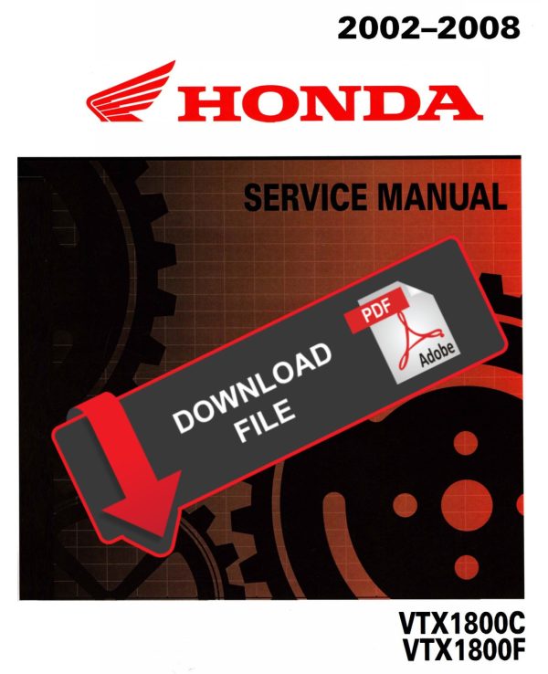 Honda 2003 VTX1800C Service Manual